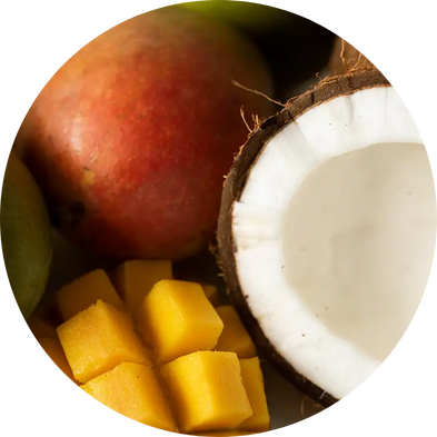 Real Coconut and Mango
