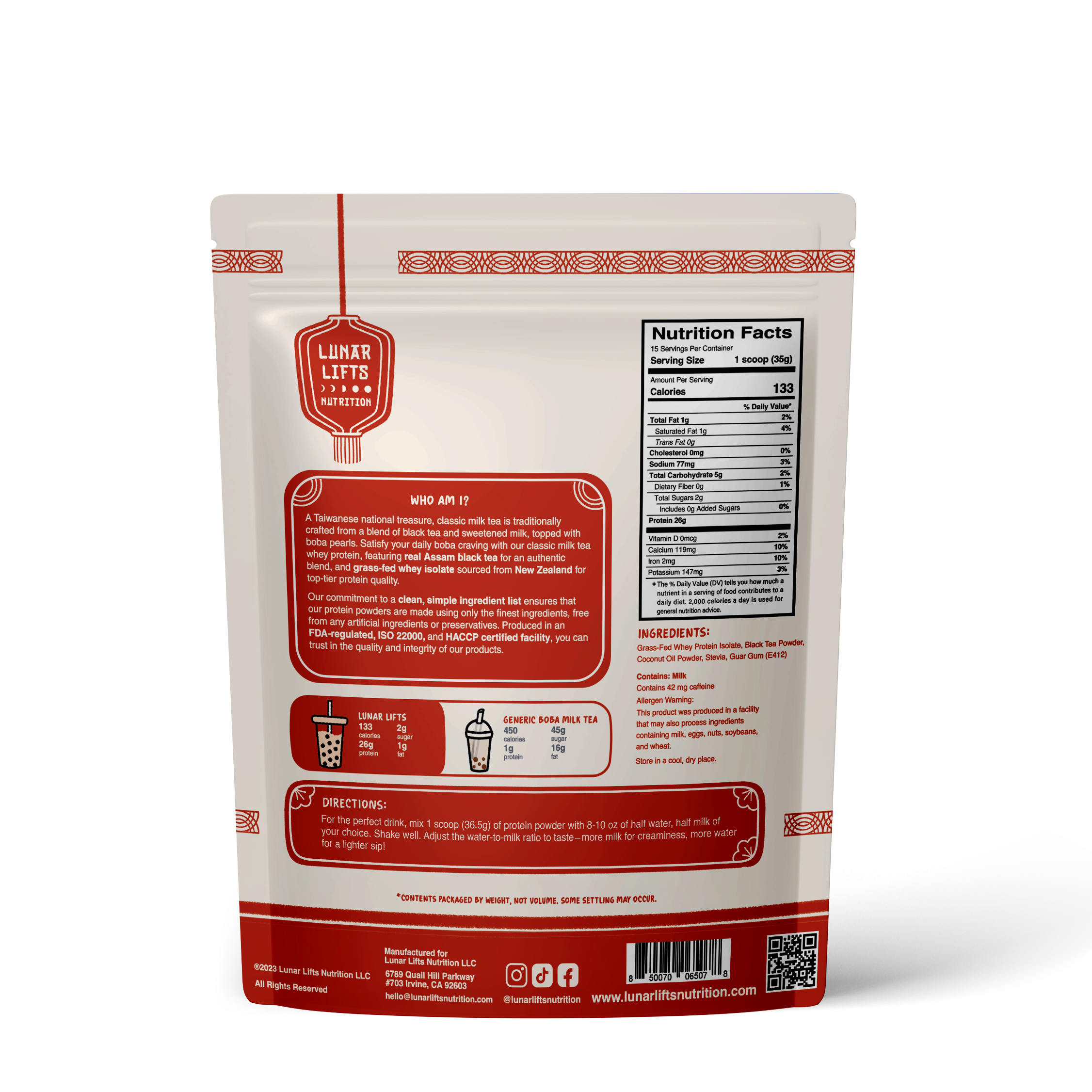 Classic Milk Tea Whey Protein