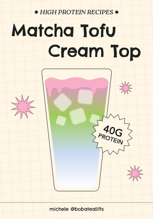 Matcha Tofu Cream Top