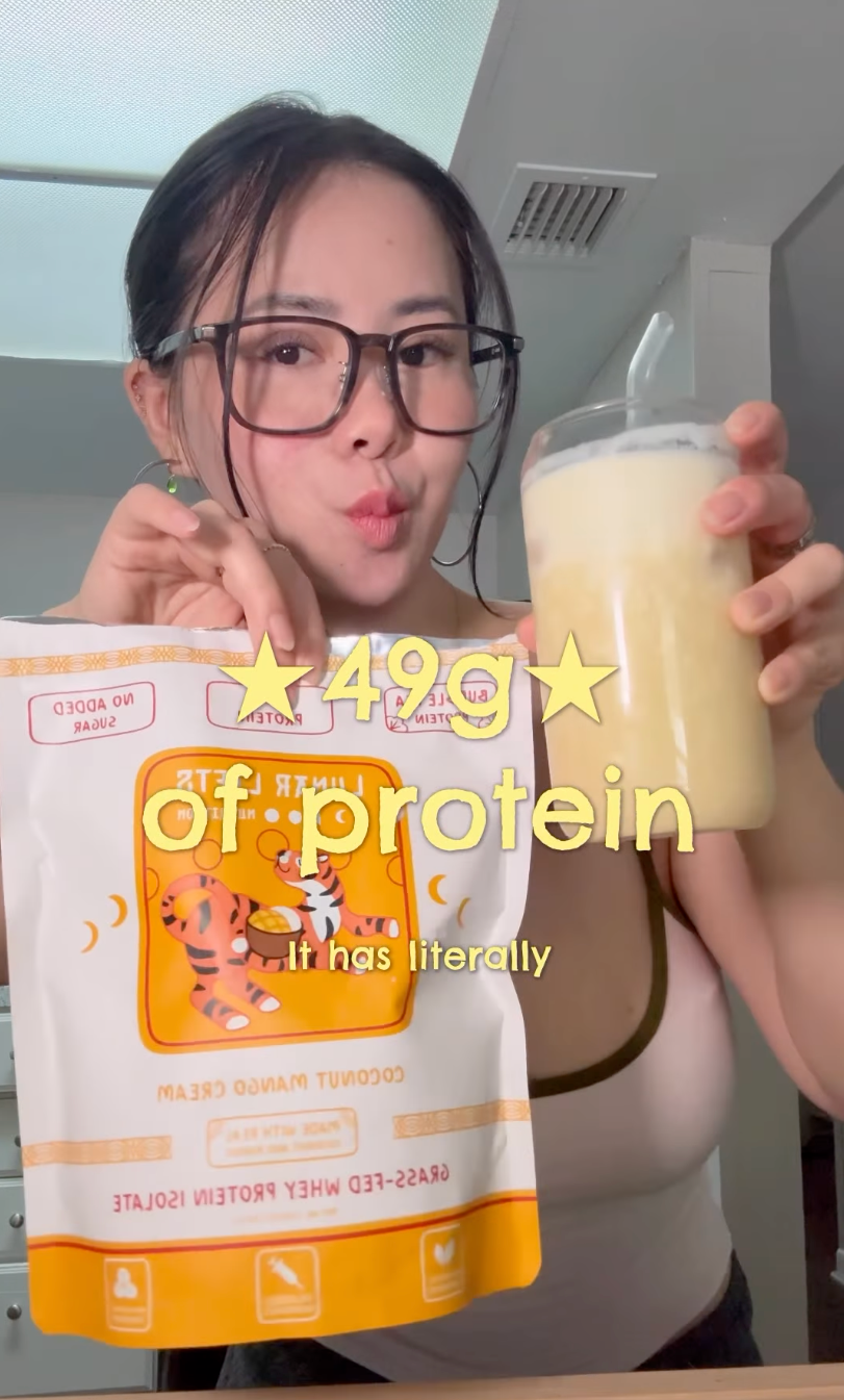 Mango Jasmine Tea + Tofu Cream Top