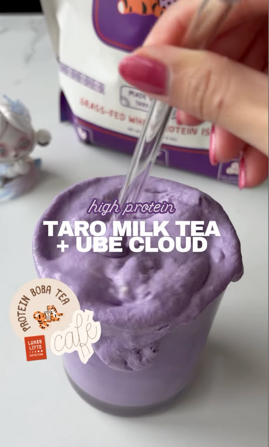 Taro Milk Tea + Ube Cloud