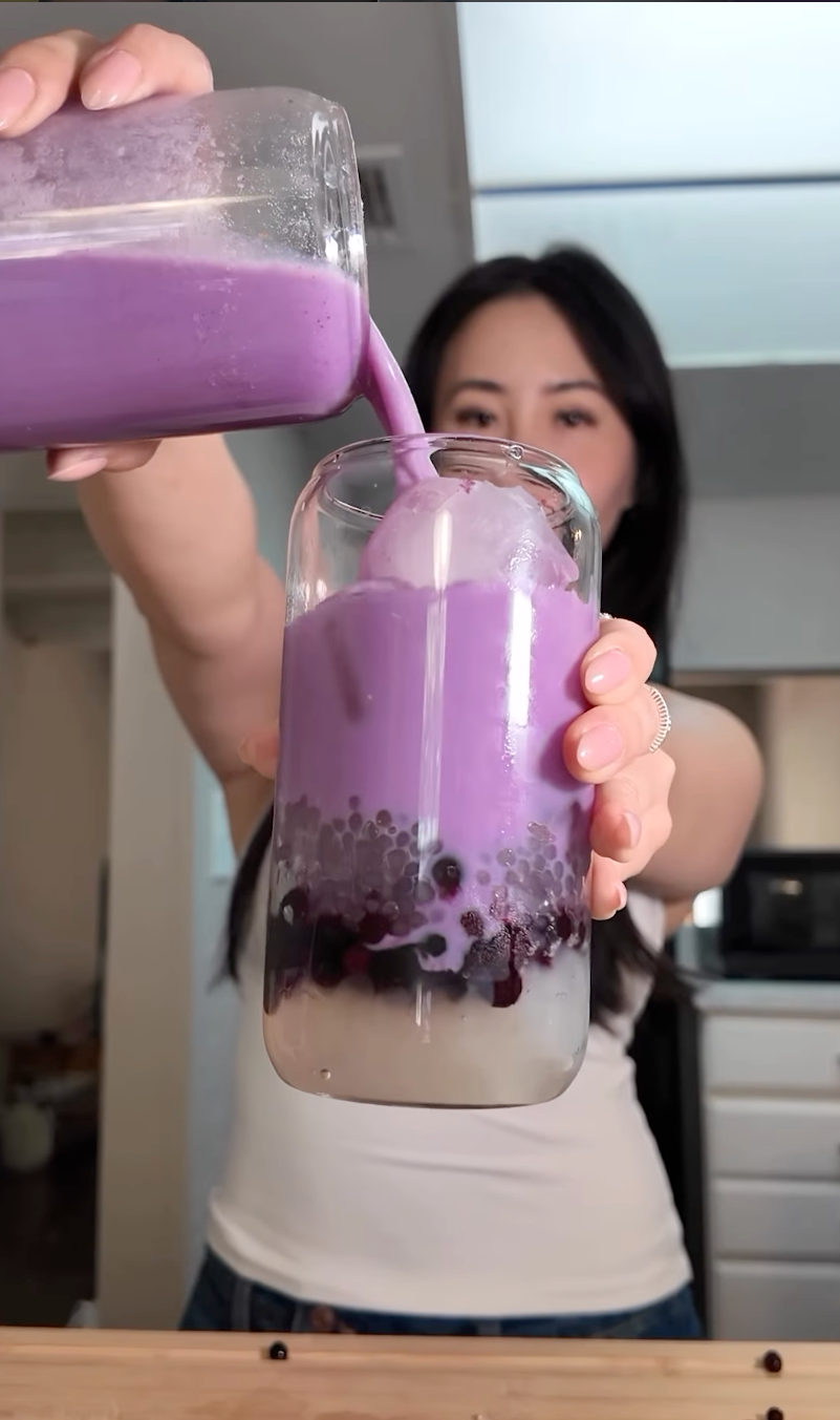 Blueberry Ube Sago