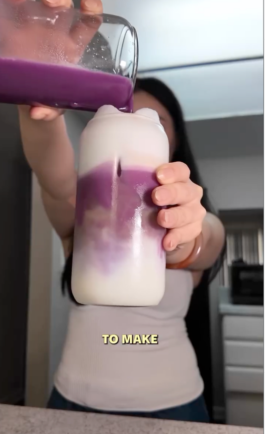 Ube Caramel Macchiato