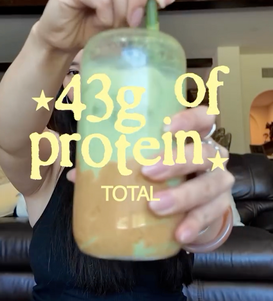 Peanut Butter Matcha Latte