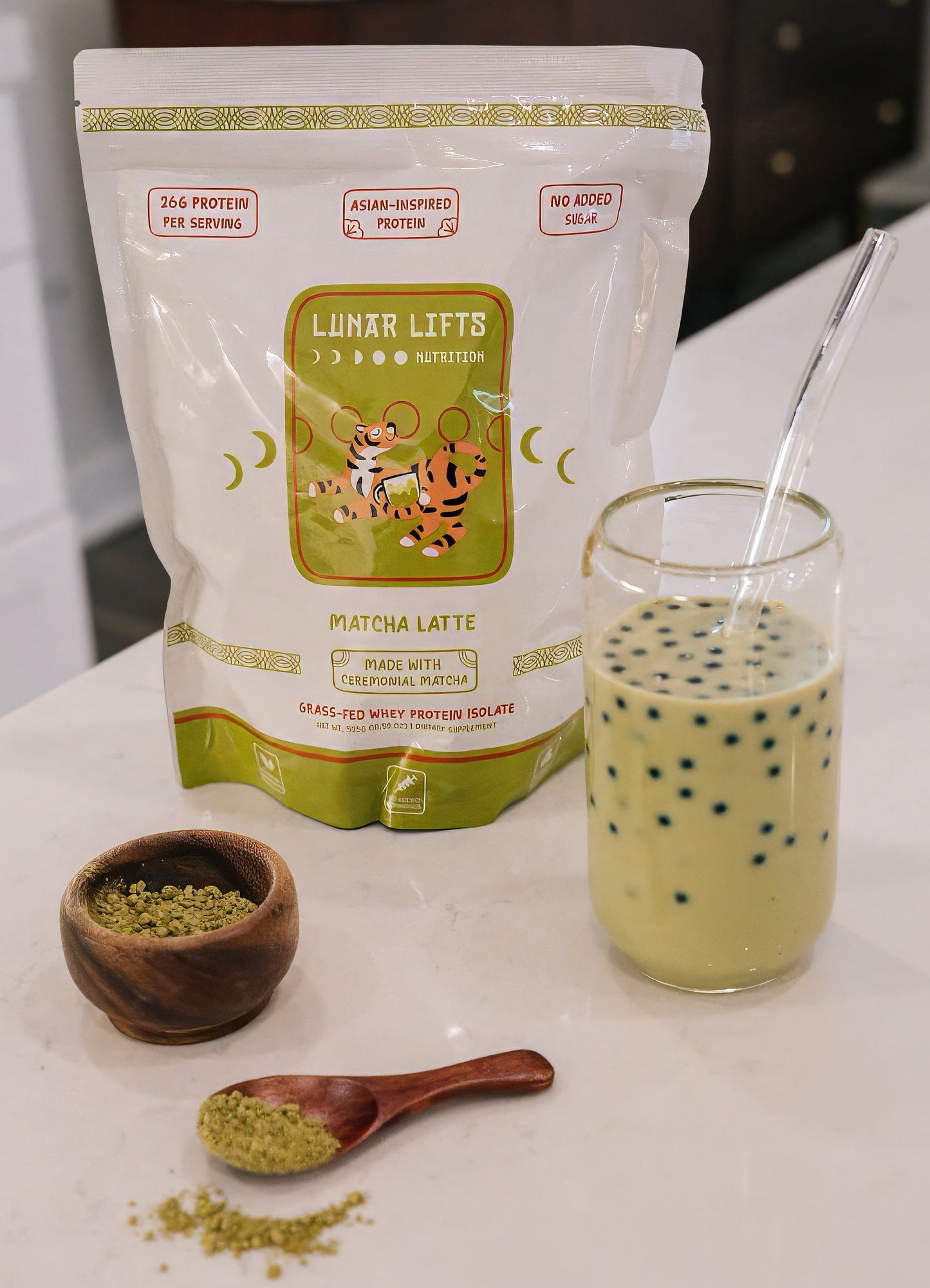 Matcha Latte - Whey Protein Isolate