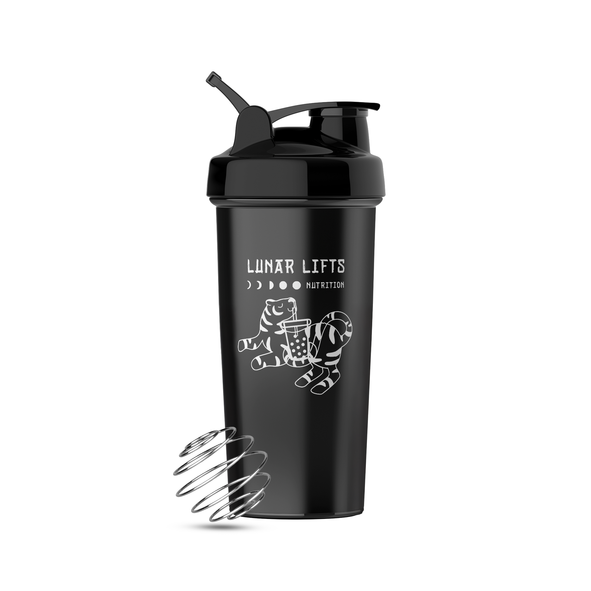 Shaker Bottle | 20 oz | Black