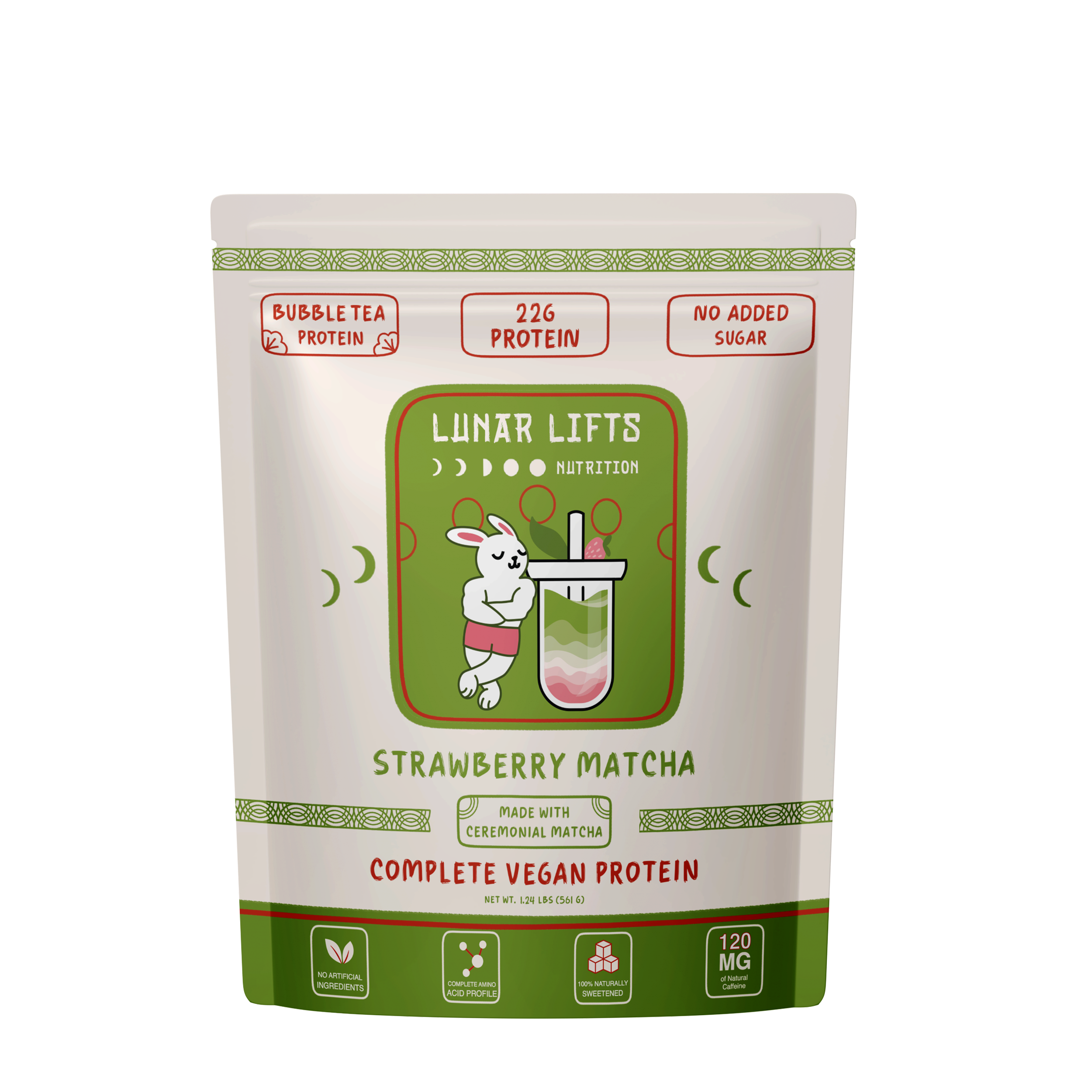 Strawberry Matcha - Vegan